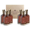 case of 6 cinnamon infused organic maple syrup bottles 375ML