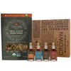 Organic artisan maple granola Oats, Nuts & Super Seeds 20 oz with 4 maple syrups: Amber, Bourbon, Vanilla & Cinnamon and Royal treatment box