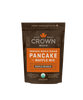 Organic maple sugar pancake and waffle mix 16 oz. bag, front view