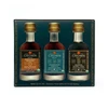 Crown Maple® Premium Trio Collection in Petite 50ML (1.7 FL OZ) Window Box Featuring 100% Pure Organic Amber Color Rich Taste, Bourbon Barrel Aged & Madagascar Vanilla Infused, 6-Pack Case