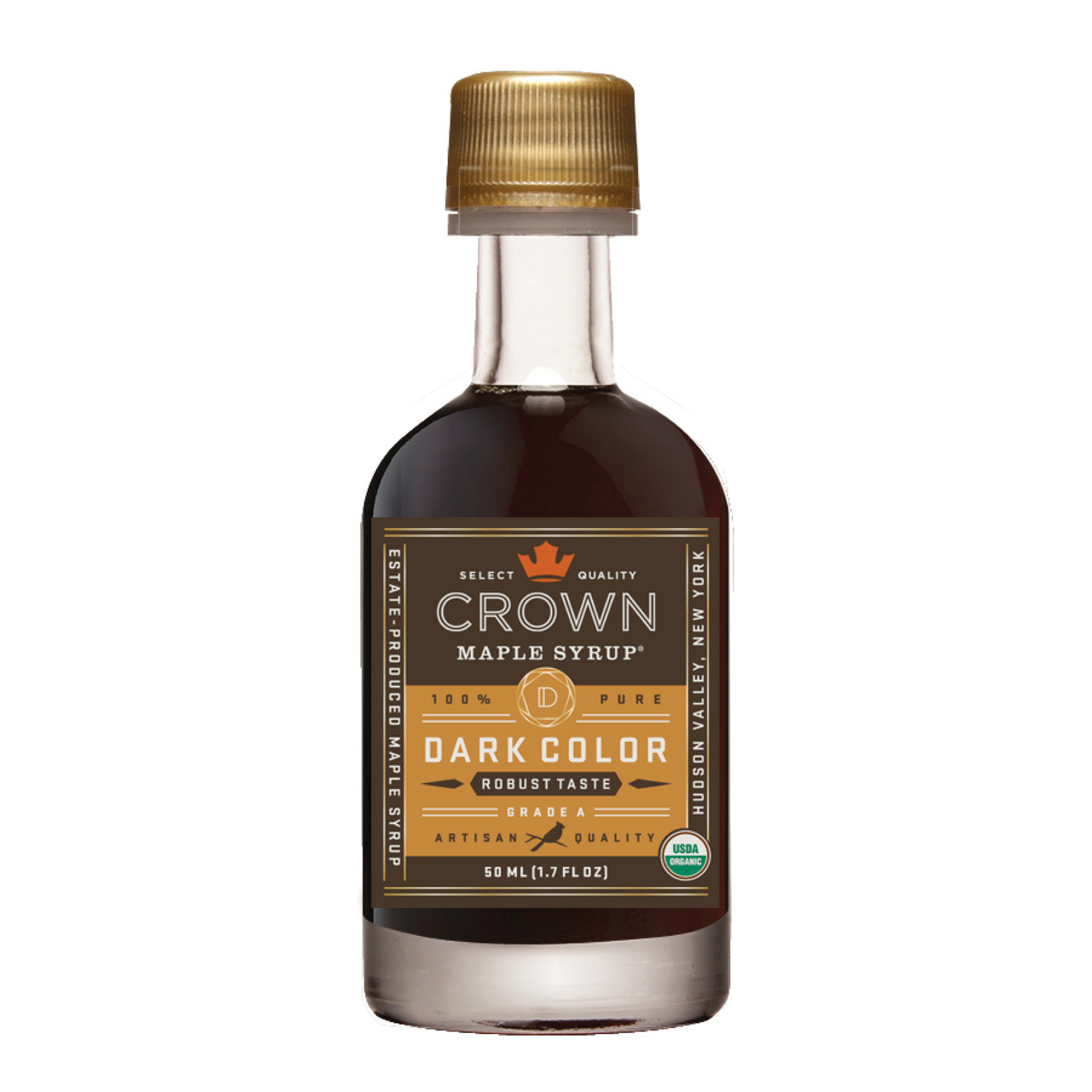 Certified Organic Maple Syrup: Dark Color and Robust Taste