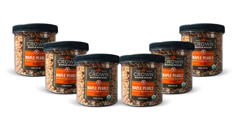 6-PACK of maple sugar pearls nuggets 