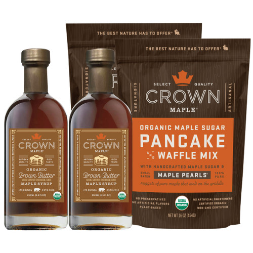 Brown Butter and pancake mix