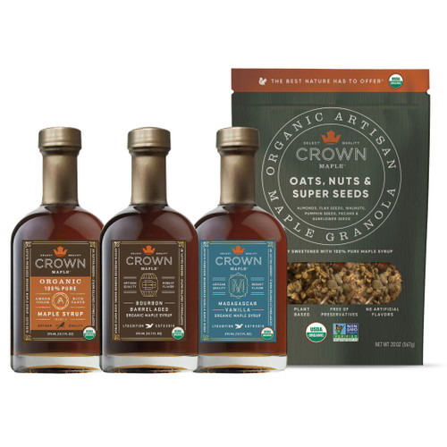 Granola with amber, vanilla and bourbon