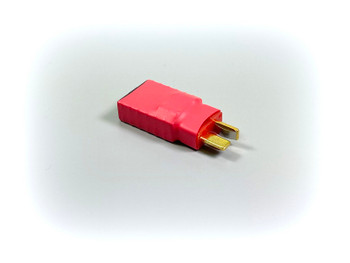 Adapter T-Plug (M) suitable for Traxxas (F) Compact Version Adapter T-Plug (M) suitable for Traxxas (F) Compact Version