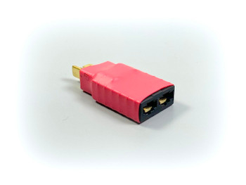 Adapter T-Plug (M) suitable for Traxxas (F) Compact Version Adapter T-Plug (M) suitable for Traxxas (F) Compact Version