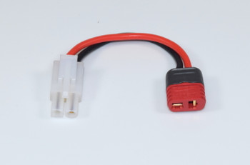 Adapter with cable T-plug (F) - Tamiya (M) 50mm