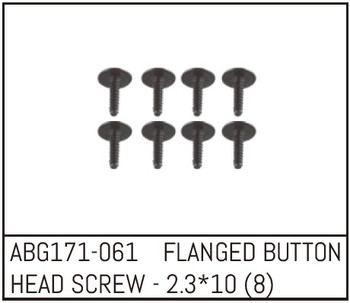 Flanged Button Head Screw M2.3*10 (8)
