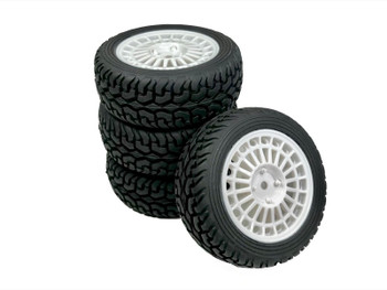 1:10 Wheel Set ""Rallye Street Design"" white (4)