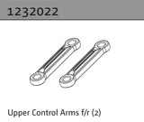 1:10 Aero-X/STiX/SupraSlide » Upper Control Arms f/r (2)