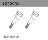 1:10 Aero-X/STiX/SupraSlide » Rear Axle (2)