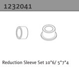 1:10 Aero-X/STiX/SupraSlide » Reduction Sleeve Set 10*6 / 5*7*4