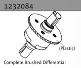 1:10 Aero-X/STiX/SupraSlide » Complete Brushed Differential
