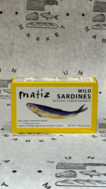 Wild Sardines with Lemon Essence