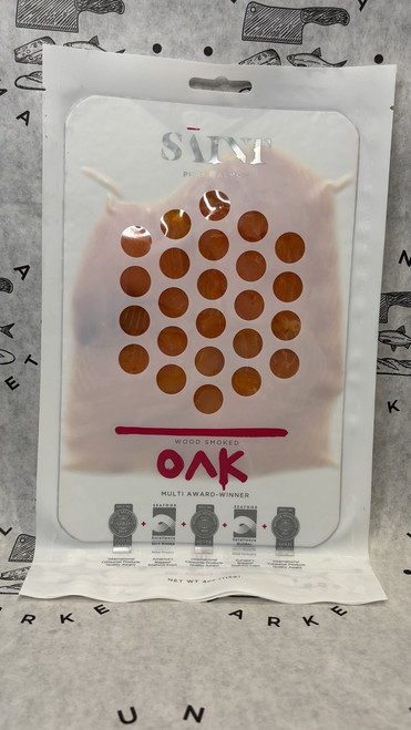 "Oak" Wood Smoked Salmon