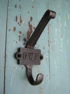 Coat Hook Victorian Painted Ceramic - PickandFixKitchens