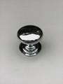 Polished chrome Cupboard Knob for Kitchen or Bedroom.