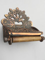 Toilet Roll Holder in Antique Copper