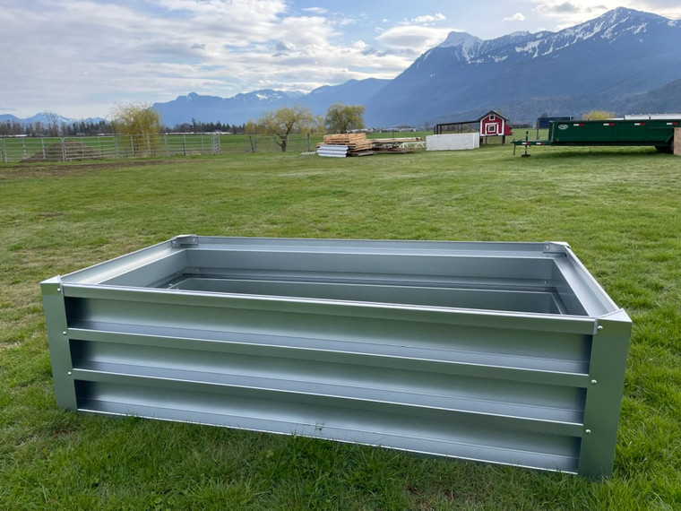 Galvanized Planter Box (2'X12") (4'x10')