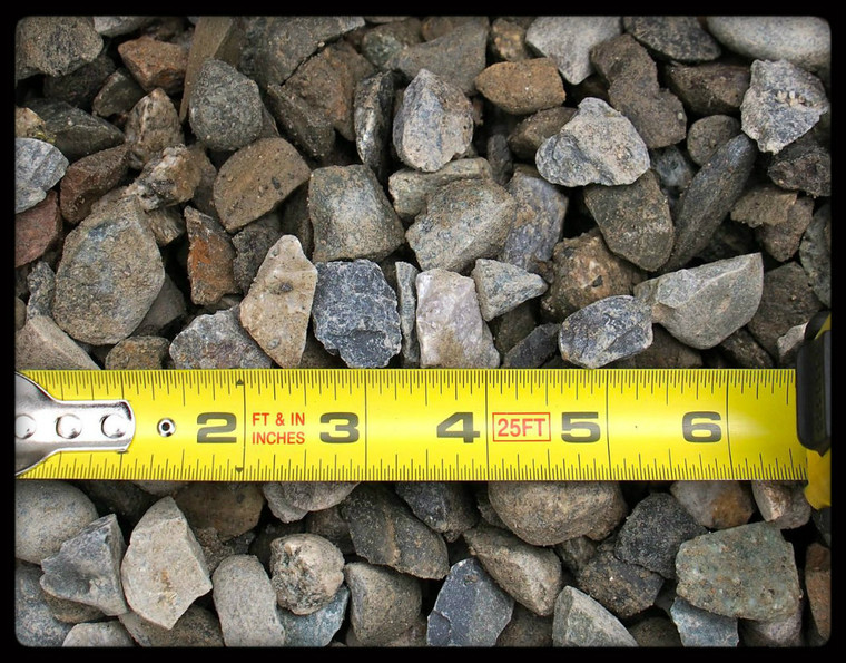 3/4 inch Clear Crush rock
