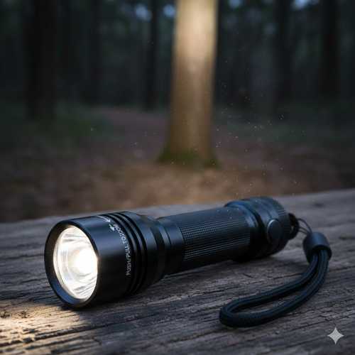 High Power Zoom Flashlights for Camping and Search & Rescue