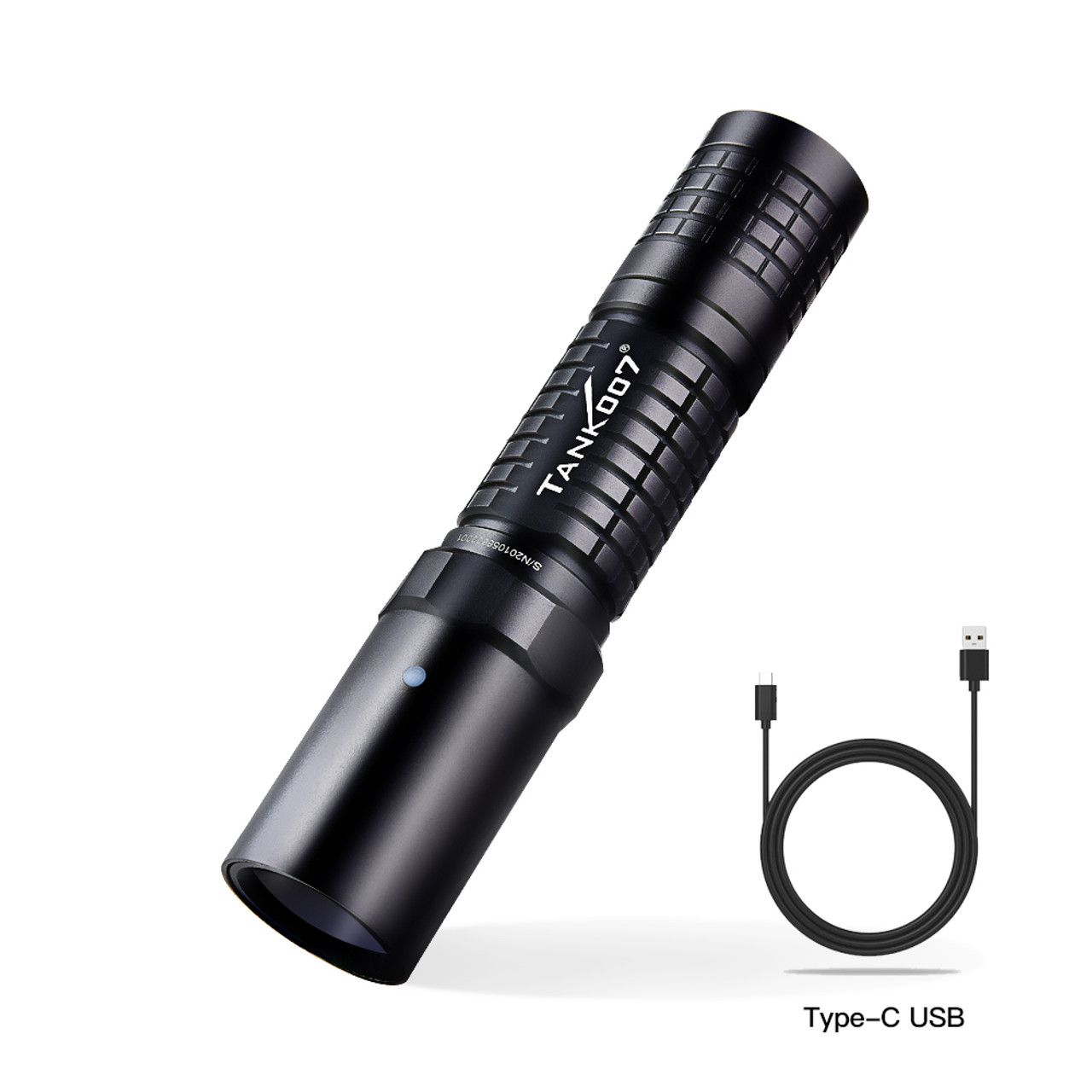 TANK007 UV03 365 nm Portable AAA Battery Powered UV Flashlight