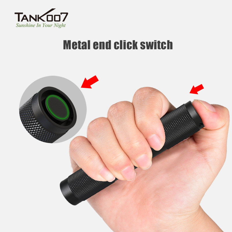Factory onsales TANK007 TK701A Mini EDC Flashlight Pocket Led