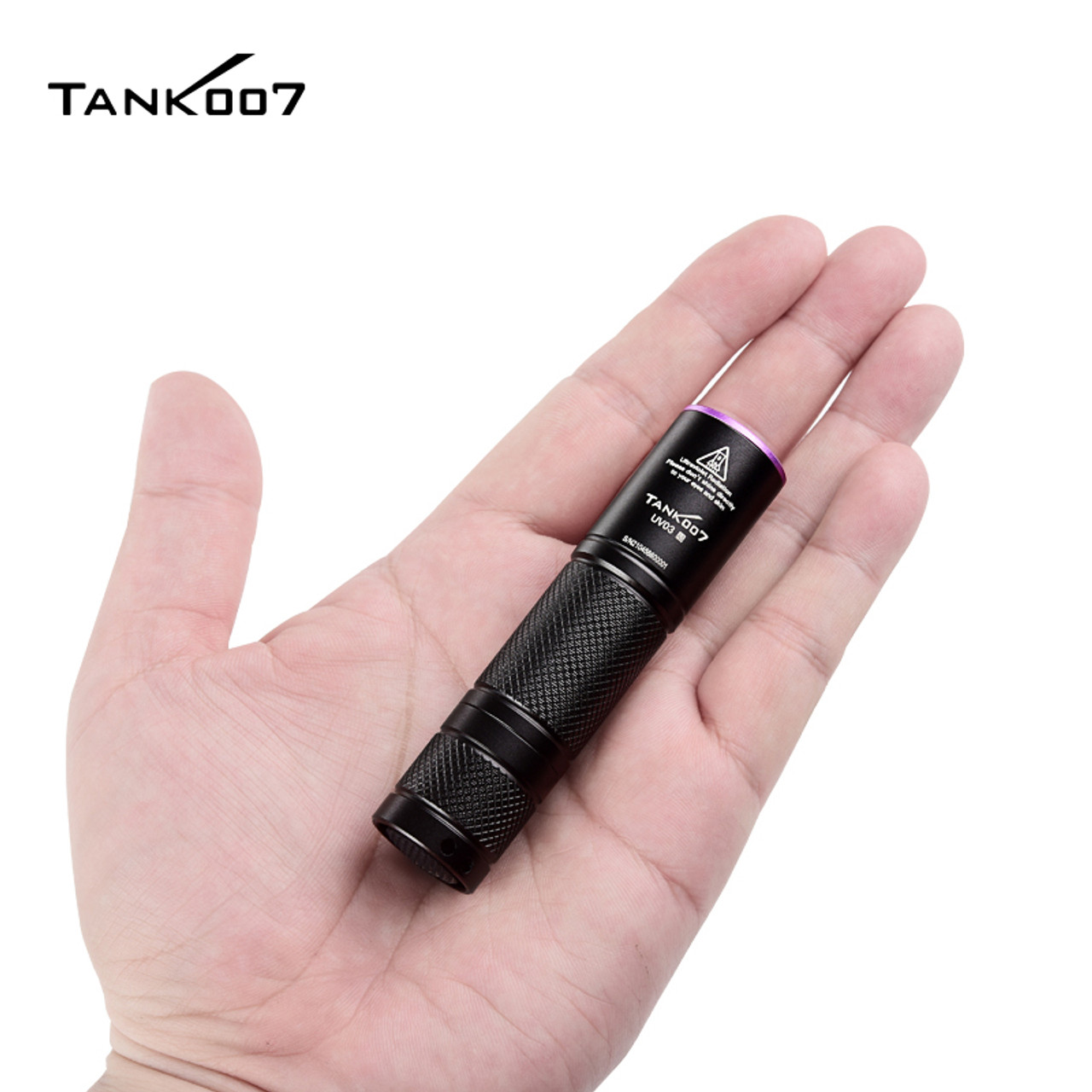TANK007 UV03 365 nm Portable AAA Battery Powered UV Flashlight - TANK007  ONLINE SPECIALITY STORE