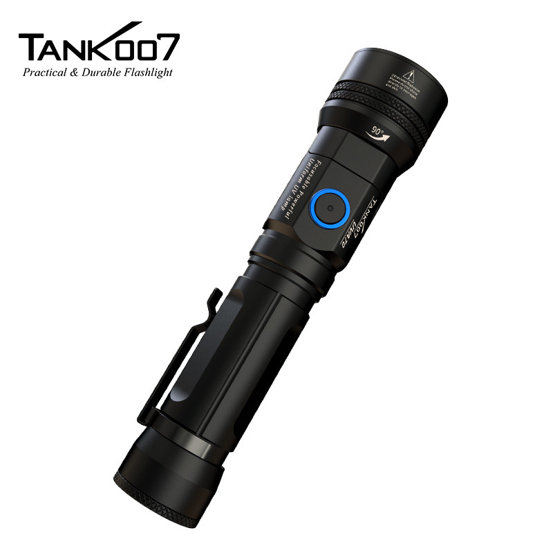 UVA70 365nm ultraviolet black light flashlight, professional-grade uniform ultraviolet  light, suitable for industrial non-destructive