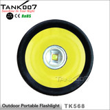 TANK007 TK568 USA Cree XR-E Q5 led flashlight 130lumens torch torches with lanyard O-ring Silicon cap