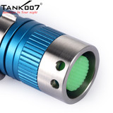 TANK007 J6 LED Cool White Light Torch Stone Jewel Jade Appraise Flashlight