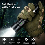 KC15 High power USB rechargeable Multi-mode Outdoor flashlight