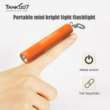 TANK007 TK701A Portable EDC Mini Flashlight  Waterproof Led Camping Pocket Keychain Torchlight