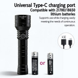 CI06 High Power Inspection Light Forensic Evidence Collection Torch Light Linterna 3 in 1 Forensic Kits Flashlight