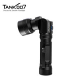 UVA70 365nm ultraviolet black light flashlight, professional-grade uniform ultraviolet light, suitable for industrial non-destructive testing and forensic examination.