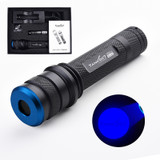 CI02V2 KIT PRO（includes two sets of batteries） Forensic 365nm uniform light CSI torchlight even blacklight torch 365 nm multi wavelength LED UV flashlight