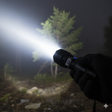 Flashlight Beam Distance Explained | Testing Methods & Real-Life Performance Guide 2025