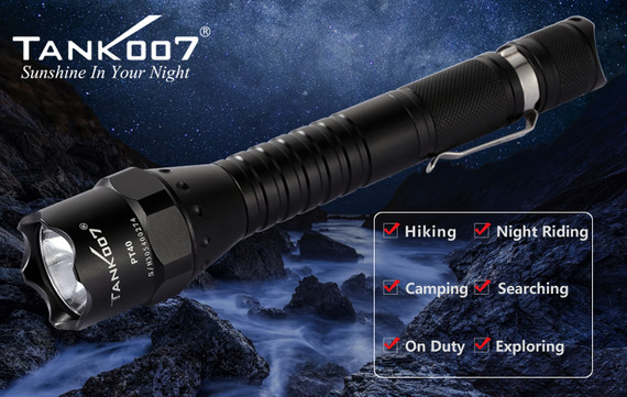 Great Tactical Flashlight Recommendation--TANK007 PT40