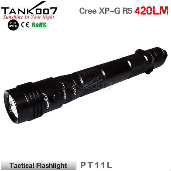  TANK007 PT11L tactical led flashlight Cree R5 420 lumens led torch torches
