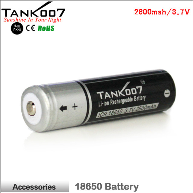 TANK007 18650 Li-ion  battery