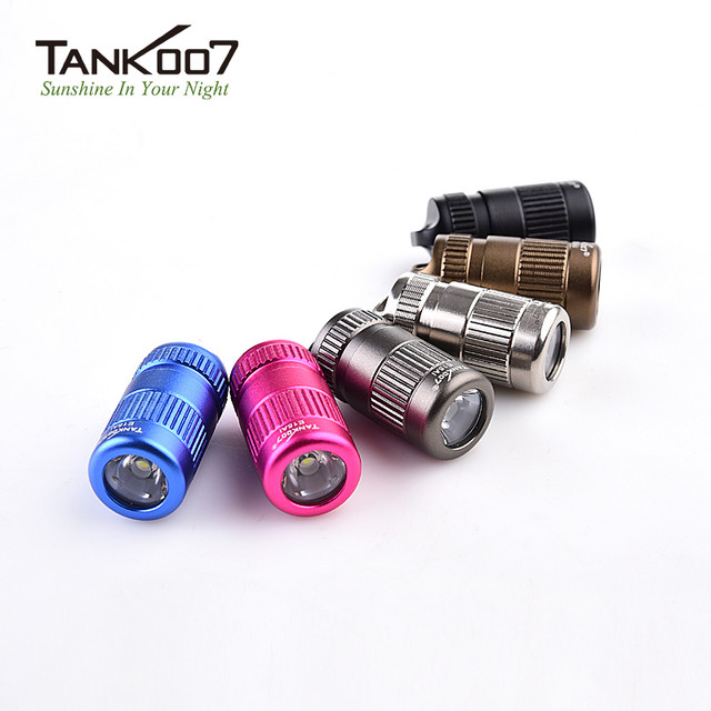Tank007 E15 Ai kids christmas gifts LED torch promotional gift small fleshlight waterproof flash light mini keychain flashlight
