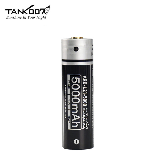 Tank007 Official Rechargeable Li-ion Battery - 21700 / 18650 / 14500 High Capacity