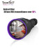 TANK007 UVC31-NDT 365nm uv flashlight Black Light Inspection Flashlight UVC31-NDT NDT Portable UV Flashlight