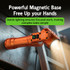 WK1 Innovative Two-Way illumination Rotatable Magnetic EDC Flashlight Outdoor highpower flashlight