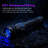 UVA70 365nm ultraviolet black light flashlight, professional-grade uniform ultraviolet light, suitable for industrial non-destructive testing and forensic examination.