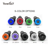 TANK007 Forensic Light Source Kit 8x Color LED Detection Forensics CSI Forensic UV Flashlight