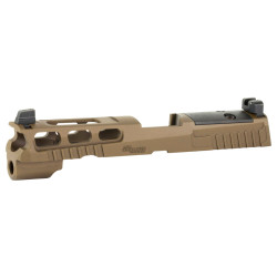 Sig Sauer P320F PROCUT Slide Assembly XRAY3 Sights R2 Optic Compatible with 4.7" 9MM Barrel Nitron Finish Coyote Sig Sauer P320F PROCUT Slide Assembly XRAY3 Sights R2 Optic Compatible with 4.7" 9MM Barrel Nitron Finish Coyote