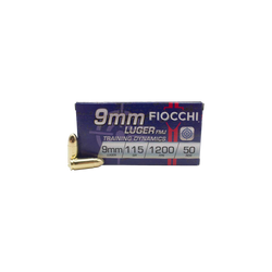 Fiocchi Range Dynamics 9mm Luger 115gr FMJ Centerfire Handgun Ammo 50 Round Box Fiocchi Range Dynamics 9mm Luger 115gr FMJ Centerfire Handgun Ammo 50 Round Box