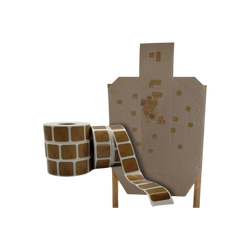 Shooters Connection Target Pasters (5 Roll Pack-Tan) Shooters Connection Target Pasters (5 Roll Pack-Tan)