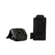 BPG Belt Adapter Plate - BLK - with installed Blade-tech Tek-Mount Receiver (Front Angle) and BPG Single Pistol Mag Pouch with Tek-Mount 360 Insert Disk (Black)